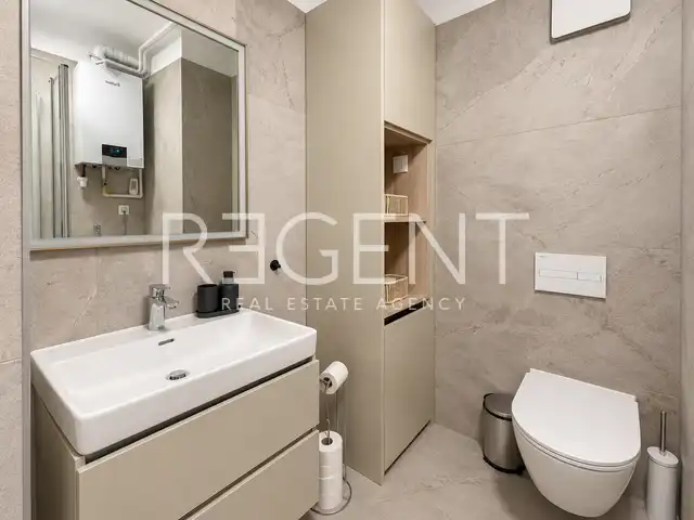 Appartamento 65 m², Črnomerec — 2 camere da letto, loggia, garage