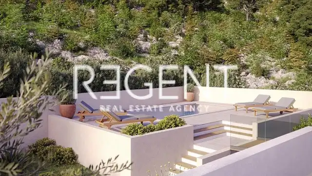 Rogoznica, Ražanj - Vila ve výstavbě první řada u moře 250 m2