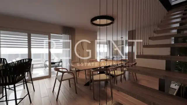 Постира, Брач – квартира 115 м² с террасой, гаражом и видом на море (S1)