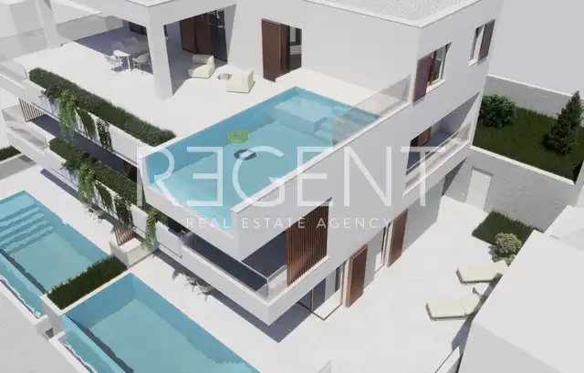 Trogir, Sevid - Luxurious penthouse with pool