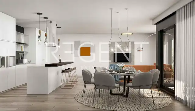 Zagreb, Ribnjak - Luxurious two-room apartment in the city center, first rental, new building
