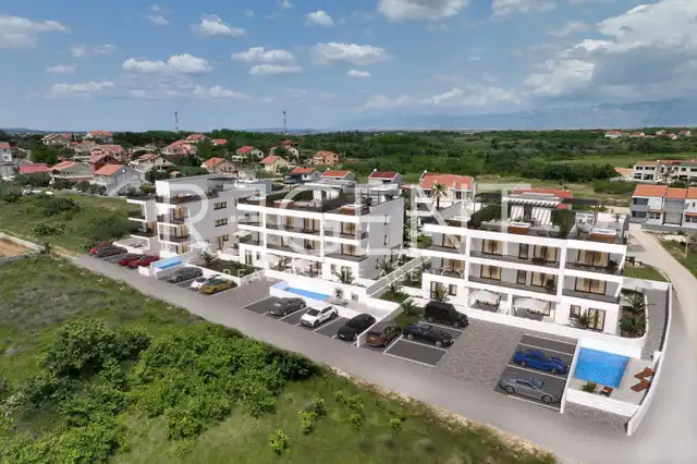 Zadar, Privlaka - Moderan dvosoban stan u Vili Astoria 89 m2