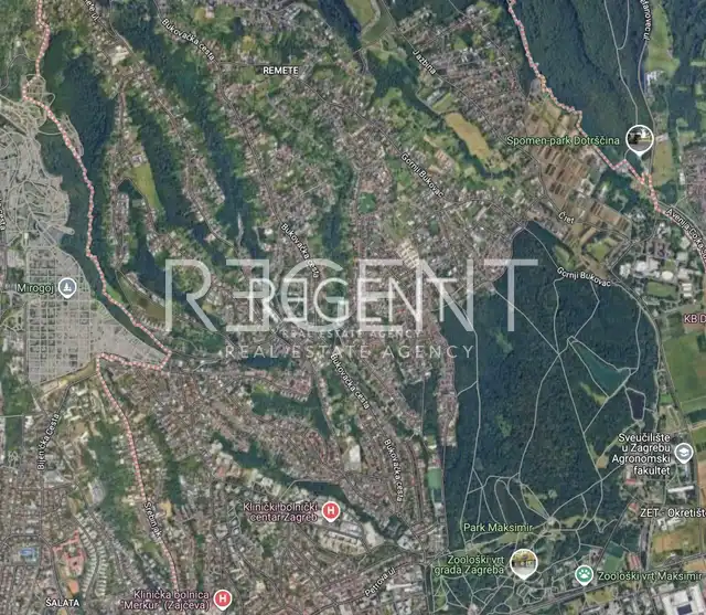 Zagreb, Maksimir - Građevinsko zemljište 2000 m2
