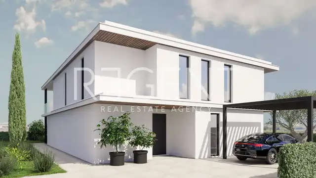 Istrien, Kaštelir - Moderne Villa mit Pool 330 m2