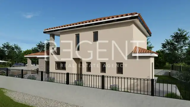 Poreč, Vežnaveri – moderní dvoupodlažní dům s bazénem