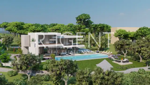Trogir, Čiovo - Land with a project for a luxury villa