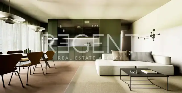 Zagreb, Šestine – Appartement de quatre pièces avec jardin