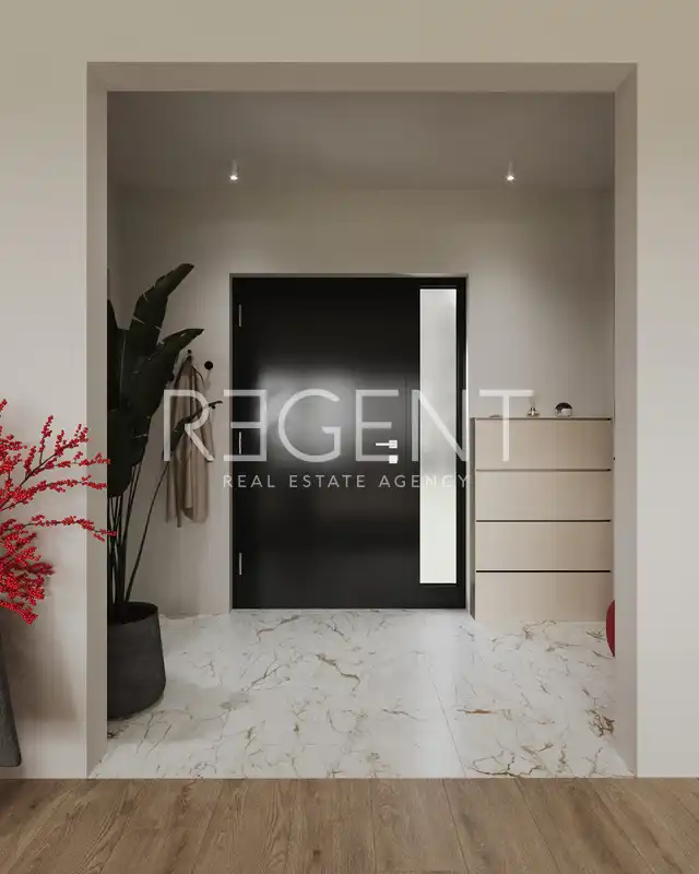 Istrien, Žminj - Modernes ebenerdiges Haus mit Pool 106 m2