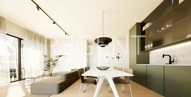 Zagreb, Šestine – Appartement de quatre pièces avec loggia