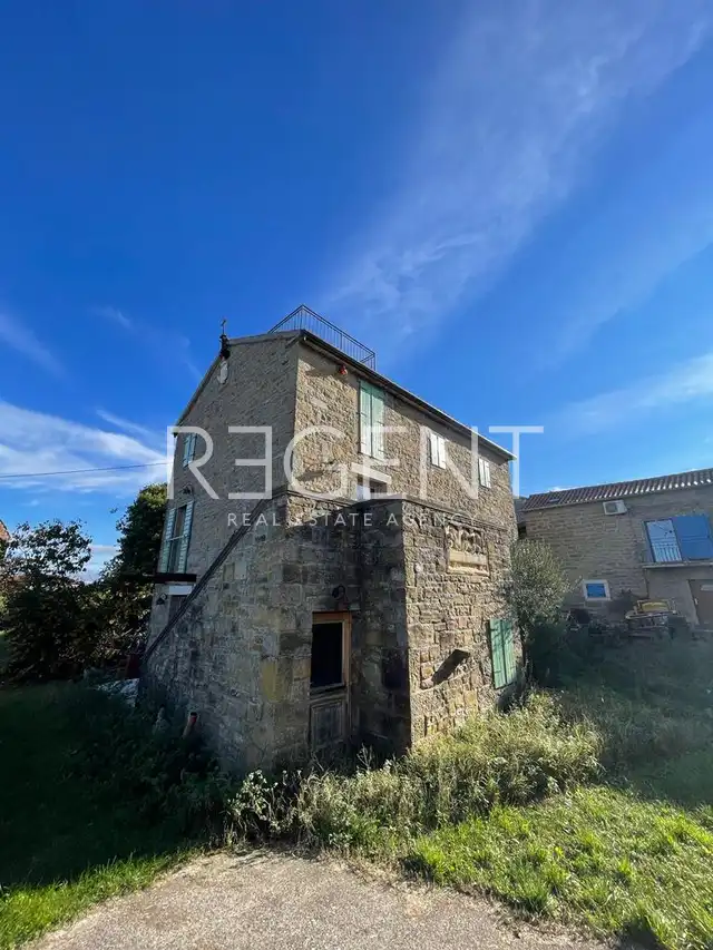 Istrien, Brič - Wunderschönes Steinhaus 270 m2