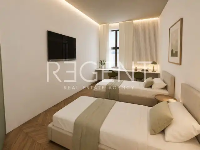 Zagreb, Center - Stanovanje 111 m2, prvo nadstropje, 4-sobno, roh-bau