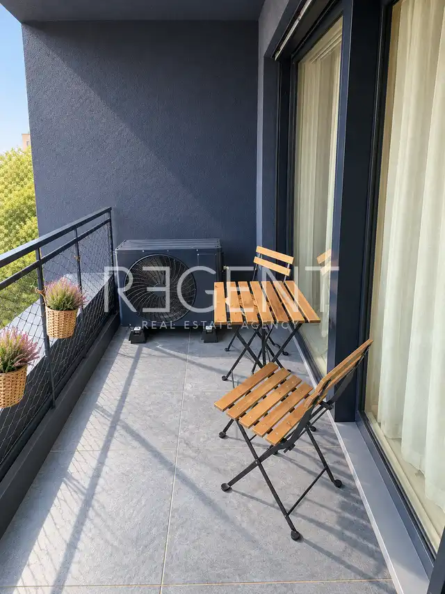 Appartamento 65 m², Črnomerec — 2 camere da letto, loggia, garage