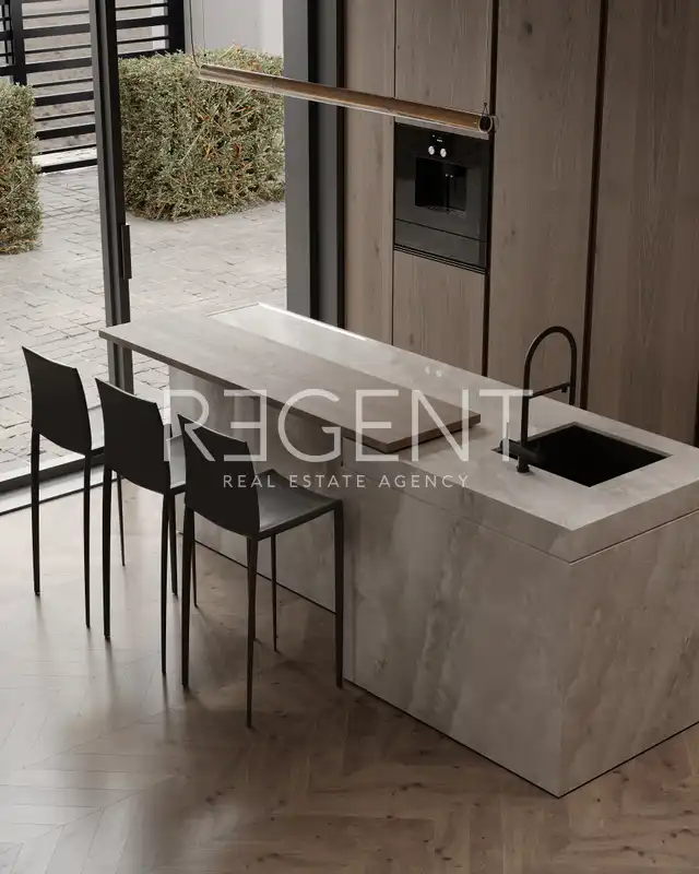 Villa 221 m², Mlinovi — smart home, garden 133 m², garage
