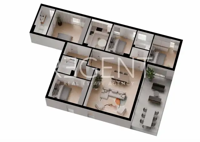 Spalato, Meje - Appartamento trilocale con terrazzo e giardino