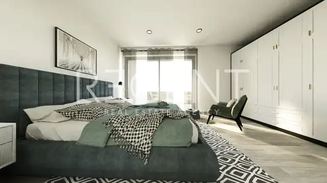 Stan 85,39 m², tri spavaće sobe, vrt, prvi red do mora – Mandre, Pag