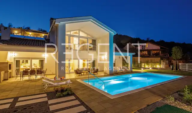 Opatija, Veprinac – Luksuzna vila na parceli od 1034 m2
