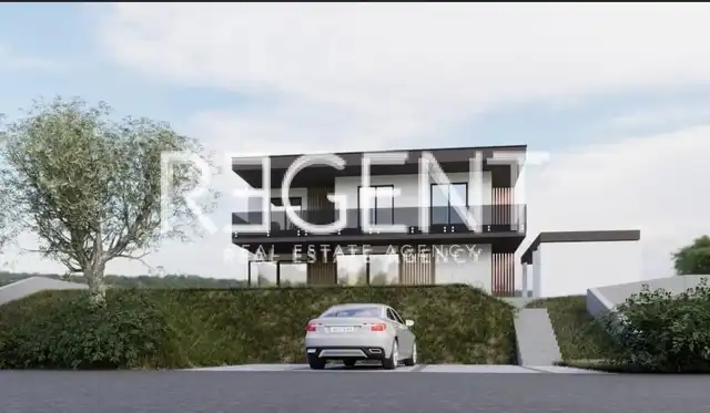 Šolta, Maslinica - Zemljište s projektom i dozvolom za gradnju luksuzne vile 650 m2