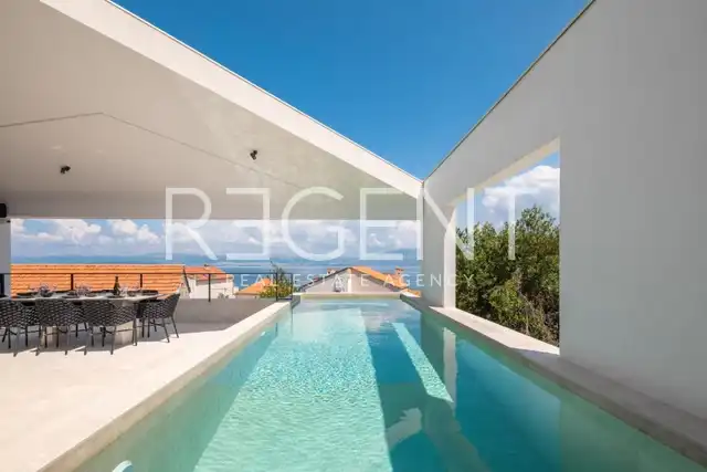 Brač - Moderna vila z bazenom, jacuzzijem in savno