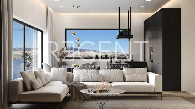 Pag - Luxurious three-bedroom penthouse, new building