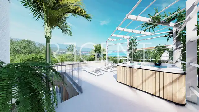 Luxusní Vila Krk, Malinska – Vila V v rámci resortu
