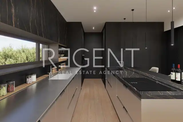 Истра, Каштелир - Вилла 450 м², винный погреб, велнес, гараж
