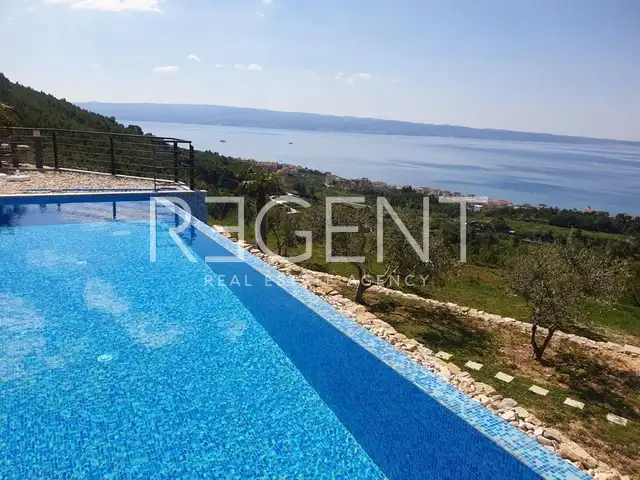 Split, Podstrana – Vila s nádherným výhľadom na more