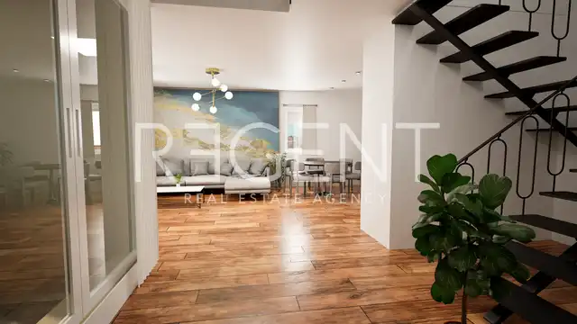 Makarska, Zelenka - Dvojpodlažný penthouse v novostavbe s garážou