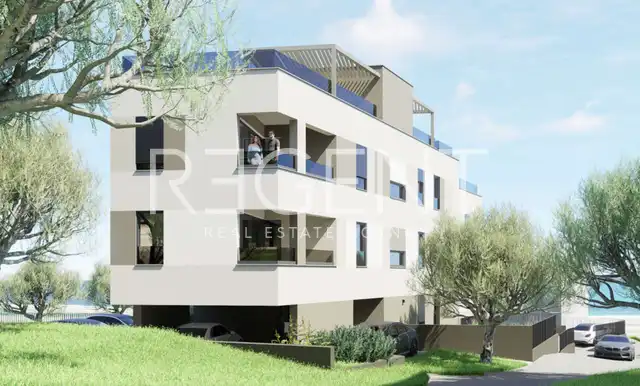 Podstrana, trilocale di 69,21 m² con giardino, terrazza e posto auto