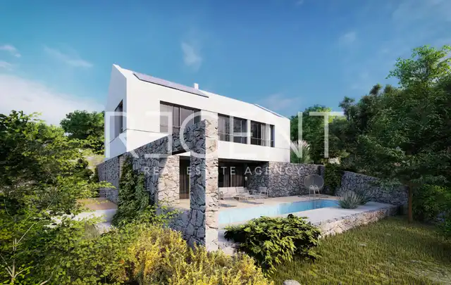 Brač, Farska - nádherný stavebný pozemok s projektom 2642m2