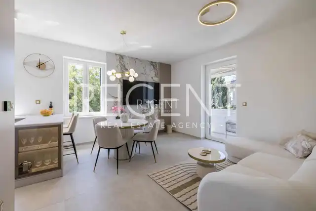 Split, Bačvice – luxuriöse 2-Zimmer-Wohnung 64m2 zu vermieten