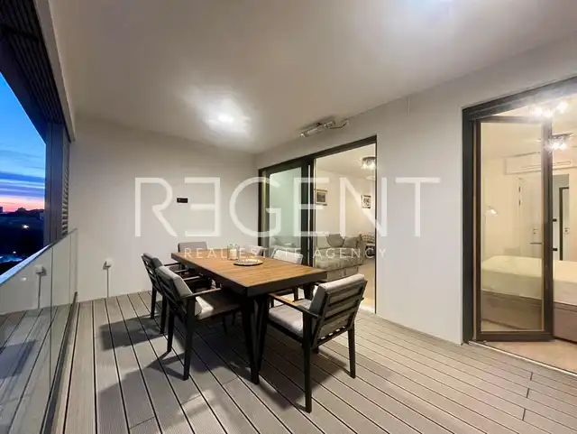 Split, Duilovo - Three-room apartment with a loggia and sea view