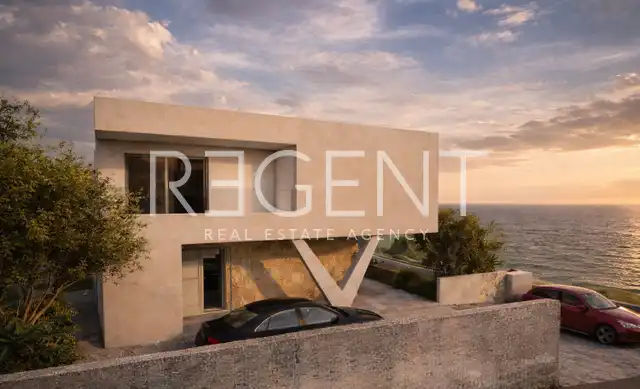 Trogir, Vinišće - Moderna vila z bazenom in pogledom na morje