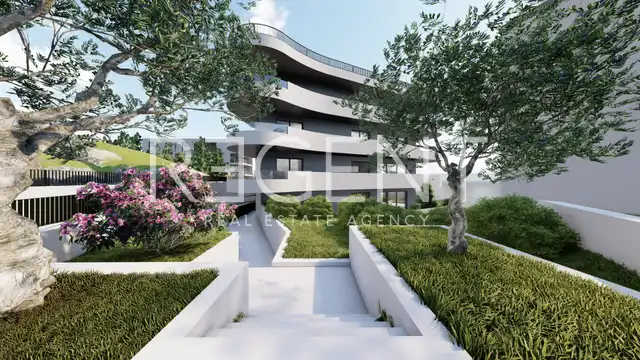 Trogir, Seget Donji - Dvoupokojový byt v první řadě u moře 78m2