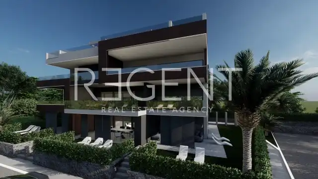 Zadar, Zaton - Luxurious three-room apartment with garden 77 m2