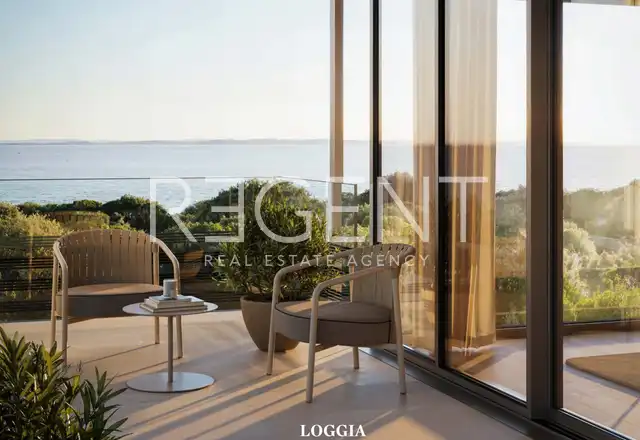 Zadar, Petrčane - Dvoetažni penthouse s terasom, loggiom i vrtom
