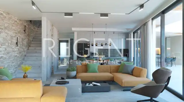 Rogoznica, Kanica - Moderná vila s výhľadom na more 400 m2