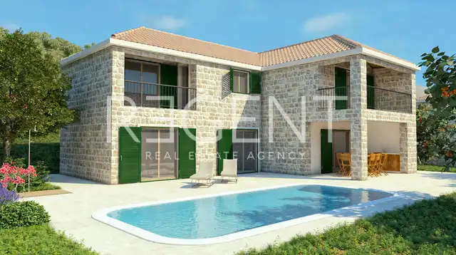 Brac, Bol - Building plot with a project for the construction of villas