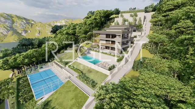 Omiš, Borak – Pozemok s projektom na výstavbu troch luxusných víl 2460m2