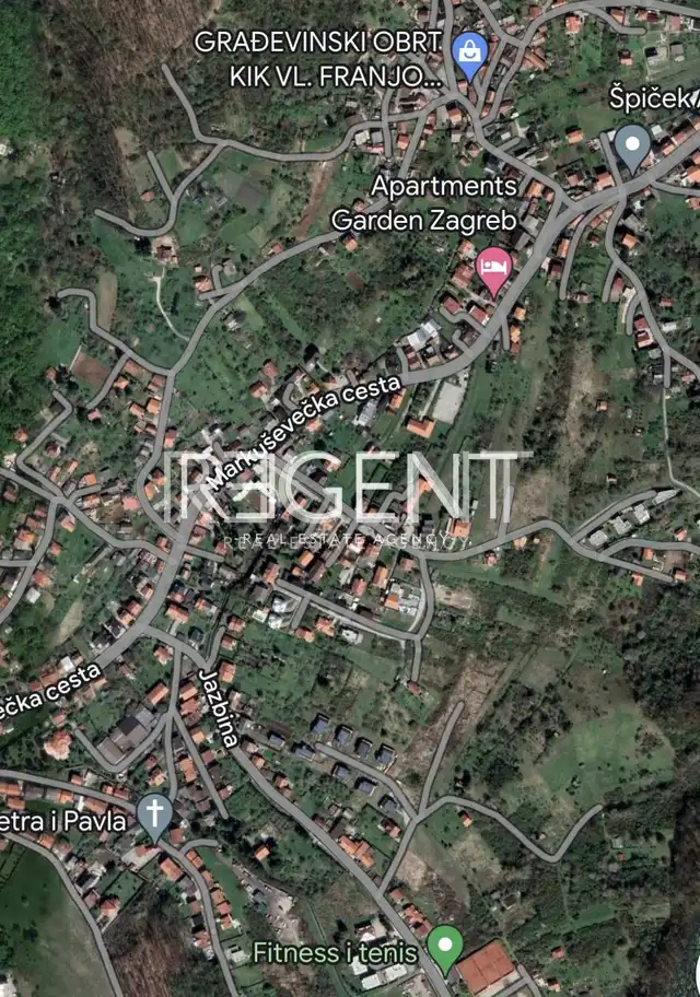 Zagreb, Gračani - Građevinsko zemljište 3210 m2