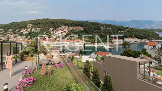 Hvar, Jelsa - Prime Jelsa II - Trojizbový byt s výhľadom