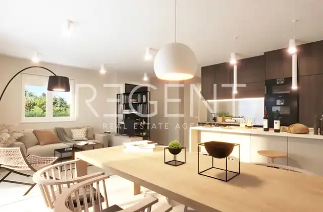Poreč, Vranići – Dvojizbový byt na prízemí 90,44 m2