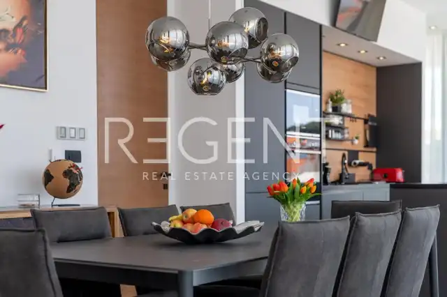 Trogir, Čiovo – Penthouse, 227 m² s 360° terasom i wellnessom