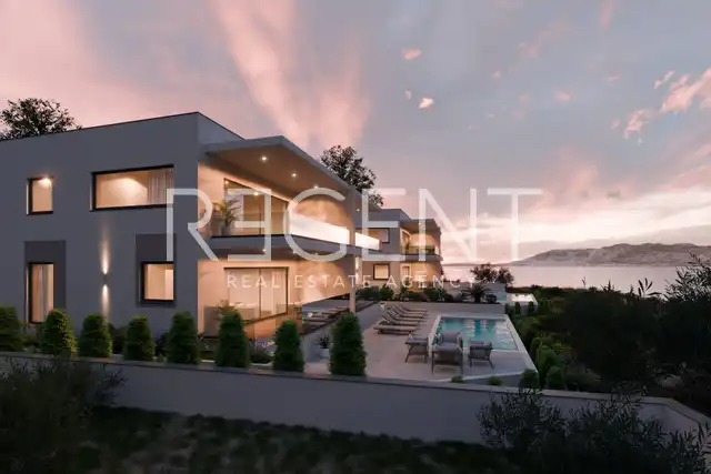 Pag - Luxurious three-bedroom penthouse, new building