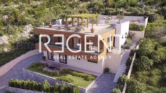 Rogoznica, Ražanj - Vila ve výstavbě první řada u moře 250 m2