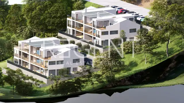 Trogir, Marina – stan 123 m², 2 spavaće sobe, bazen, 150 m od mora