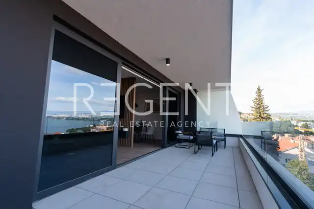 Opatija - Moderan trosoban stan s pogledom na more 133,26 m2