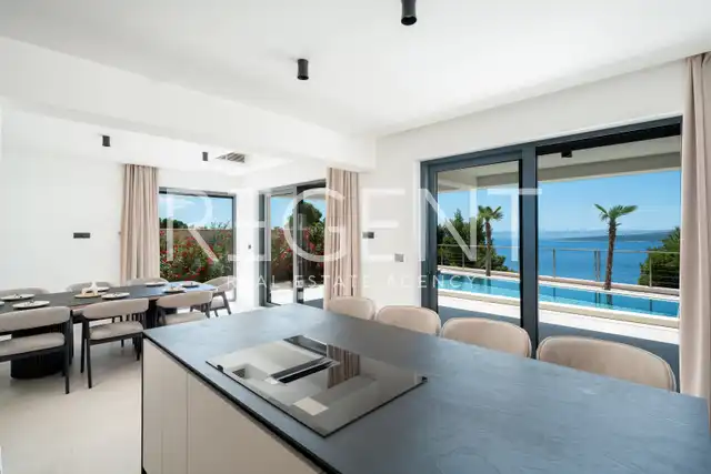 Makarska, Brela - Luxusná vila s panoramatickým výhľadom na more 317 m2