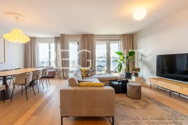Stan 101 m², Trešnjevka — penthouse, terasa, garaža 31 m²