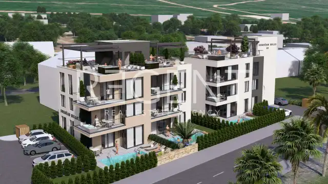 Zadar, Sukošan - Penthouse v novostavbe, 249 m2