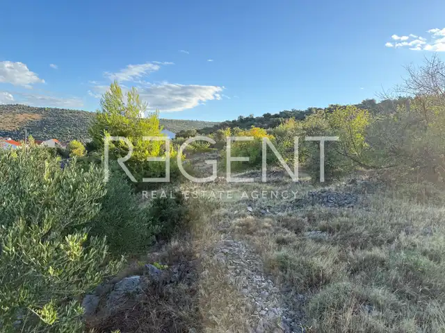 Rogoznica, Ražanj - Baugrundstück mit freiem Meerblick